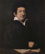 Francisco Goya Leandro Fernandez de Moratin oil on canvas